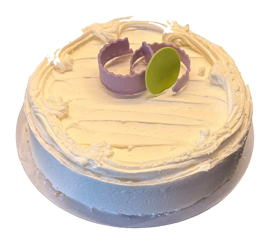 White Sponge Cake — 8-10 People