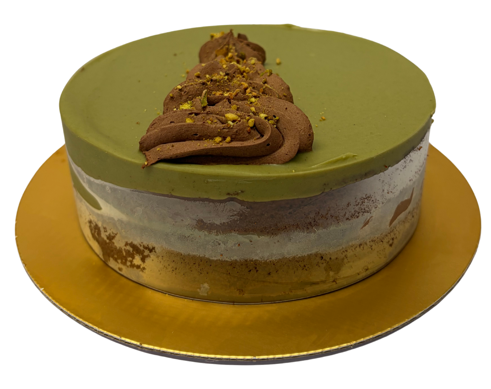 Chocolate Pistachio Cake — 8-10 People